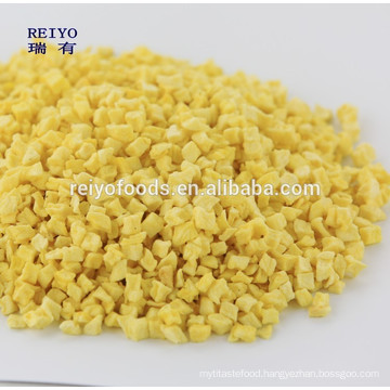 new crop dried Fuji apple dices Shandong origin